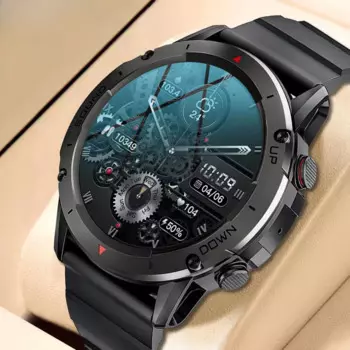 2024 Новые умные часы HD с диагональю 1,39 дюйма для мужчин — Bluetooth-вызов. IP68 Водонепроницаемость. Спортивный фитнес-трекер. Совместимость с IOS и Android.