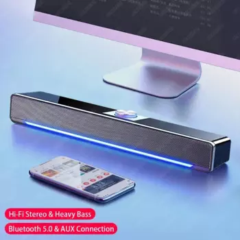 2024, звуковая панель для телевизора, USB, проводная и беспроводная звуковая панель для домашнего кинотеатра, Bluetooth-динамик, басовая звуковая коробка, стереокомпьютерные колонки