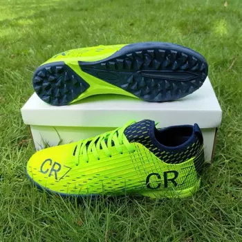 2025 Green Men's Football Sneakers Futsal Shoes Superstar Turf Soccer Shoes for Children Indoor Football Training Shoes Teenager