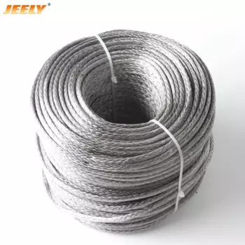 20 м 5 мм 2300 кг Uhmwpe волоконный однооплетенный трос для лебедок