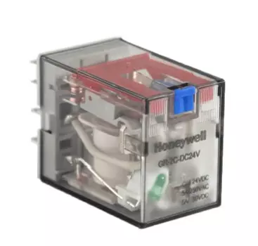 20 шт GR-2C-DC24V GR маленькое промежуточное реле 24VDC 2NO + 2NC 5A