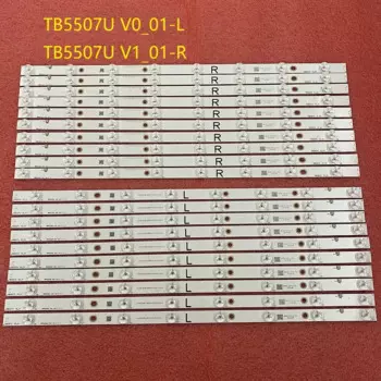 20 шт./компл. светодиодная лента для подсветки для Panasonic TX-55CX700B TH-55CX700H TX-55CX750E TB5507U V0_01 V1