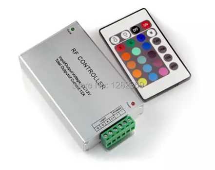 20 шт./лот, 12 В постоянного тока, 24 клавиши, ИК-контроллер RGB, светодиодная лента/модуль освещения, ИК-дистанционный диммер