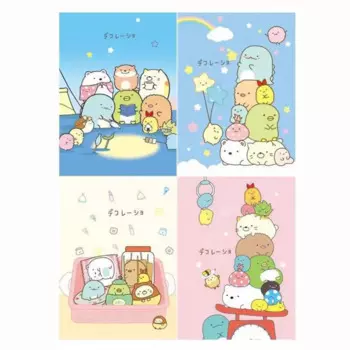 20 шт./партия, блокнот Sumikko Gurashi