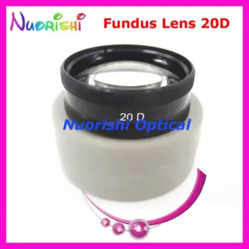 20D-W офтальмологический фотоаппарат Retina асферические линзы Fundus, контактные стеклянные линзы, разрезная лампа, диагностические линзы, белая пластиковая коробка