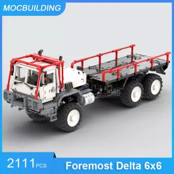 2111 шт., Детский конструктор MOC Delta 6x6