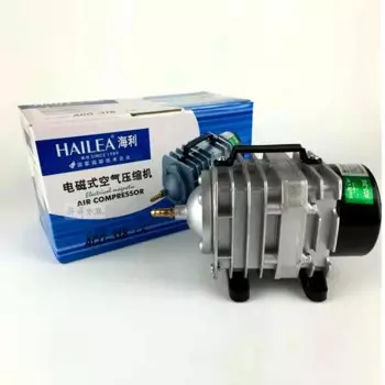 220 В Hailea ACO-208 308 318 электромагнитный воздушный компрессор Портативный воздушный насос для аквариума Koi, аэратор для пруда