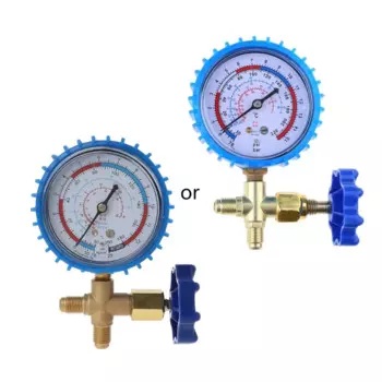 220PSI 500PSI Профессиональный манометр для заправки хладагента для кондиционирования воздуха