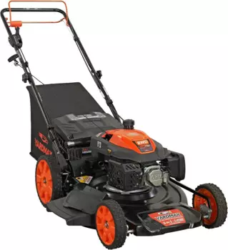22 дюйма 201cc Select PACE 6 Speed CVT High Wheel RWD 3-в-1 газовая самоходная газонокосилка, Черная