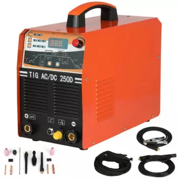 230V 250AMP AC/DC Pulse TIG/инверторов ММА IGBT 2-in-1 сварочный аппарат 2T/4T