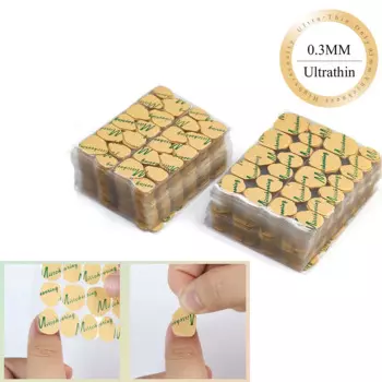 240/480 шт./упаковка, двусторонний клей для ногтей