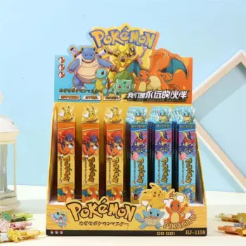 24 шт./лот Kawaii Pokemon Press гелевая ручка милый Пикачу 0,5 мм черные чернила ручки для подписи рекламный подарок офисные школьные принадлежности