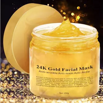 250g Golden collagen repair sleep mask moisturizing pore shrinking cream smear mask Skin care beauty products skin care products
