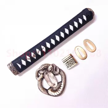 26 см Tsuka, медная фотовспышка, Кашира, менуки, хабаки, сеппа для Японии, детали ремня для рукоятки