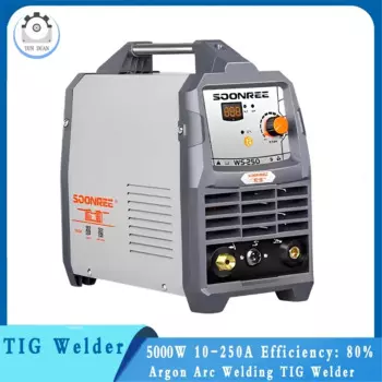 2-7,5 кВт аргонодуговая сварка 0,3-4 мм сварочный аппарат TIG 250A 220V инверторная газовая сварка нержавеющая сталь, углеродистая сталь