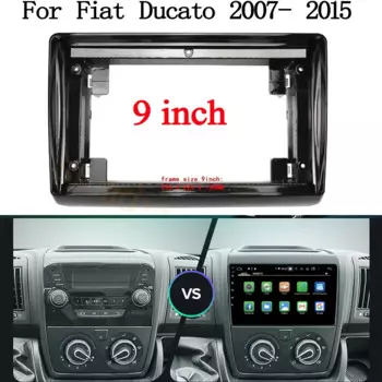 2-диночный автомобильный радиоприемник, монтажное крепление, панель для Fiat Ducato Peugeot Boxer Citroen, перемычка, отделка CD, ABS, лицевая панель, объемная панель приборной панели