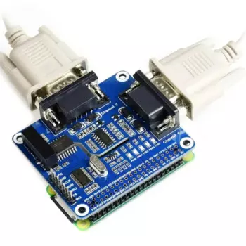 2-канальная Изолированная Плата расширения RS232 для Raspberry Pi 0 Zero 2 0W WH 3B 3 Model B Plus A 4 5