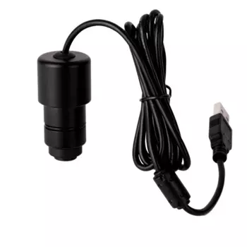 2-мегапиксельная USB-микроскопическая цифровая камера, компактный портативный электронный окуляр, интерфейс 23,2 мм для студенческих биологических микроскопов