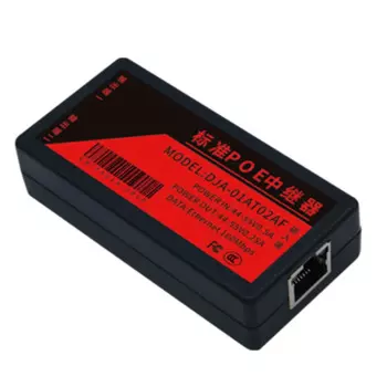 2-портовый удлинитель POE 100 Мбит/с со стандартом IEEE 802.3Af для IP-Камеры NVR AP IP VOICE POE удлинитель 100 метров для диапазона POE