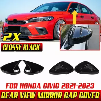 2 шт., боковая крышка для зеркала заднего вида Honda Civic 11 поколения 2021-2023
