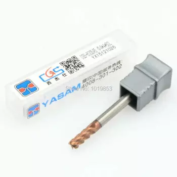 2 шт. CGS-600S 4*4 * 50L 4 мм HRC68 однотонные tungsten карбидная Концевая фреза для высокой скорости станок с ЧПУ