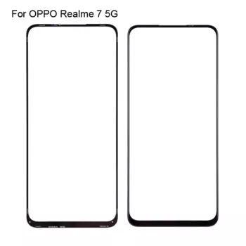 2 шт. для OPPO Realme 7 5G спереди ЖК-дисплей Стекло объектив сенсорный Экран Realme7 сенсорный Экран Панель внешний Экран Стекло без flex