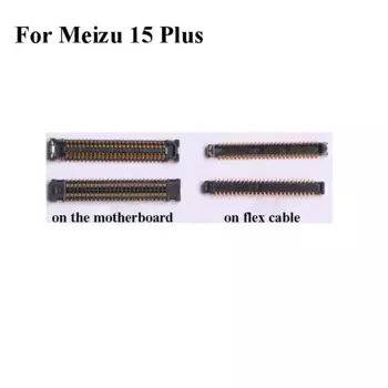 2 шт. FPC коннектор Meizu15 Plus ЖК-дисплей экран на гибком кабеле на материнской плате ForMeizu 15 Plus 15 plus Замена