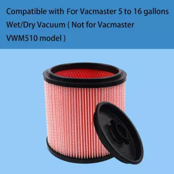 2 шт. HEPA-фильтр для картриджа с мелкой пыли Vacmaster, фильтр и фиксатор, от 5 до 20 галлонов, влажные/сухие пылесосы, VCFF