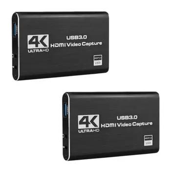 2 шт., Карта видеозахвата, 4K, USB3.0, 1080P, 60 кадров в секунду