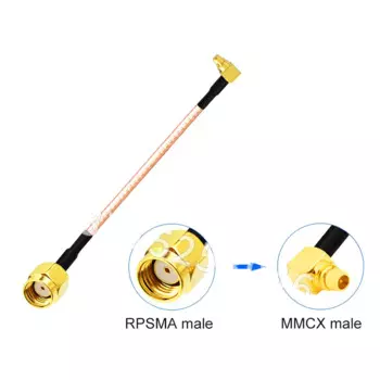 2 шт., коннектор для коаксиальной антенны RPSMA-MMCX
