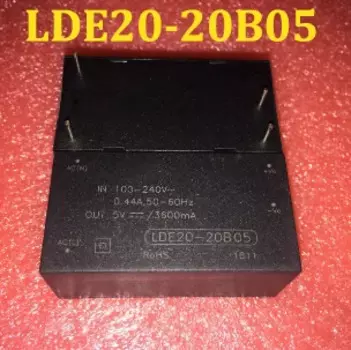 2 шт. LDE20-20B05 модуль питания AC-DC 220 В до 5 В 3,6 А 20 Вт новый оригинальный