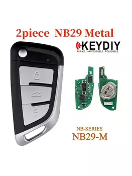 2 шт./лот KEYDIY KD NB29-M NB29 металлический с PCF универсальный многофункциональный для KD900 MINI KD KD MAX программатор ключей NB пульты