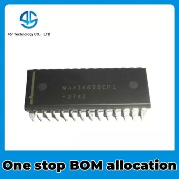 2 шт. MAX1480BCPI DIP28 линейный трансивер IC трафаретная печать MAX1480BCPI новые оригинальные активные компоненты в наличии
