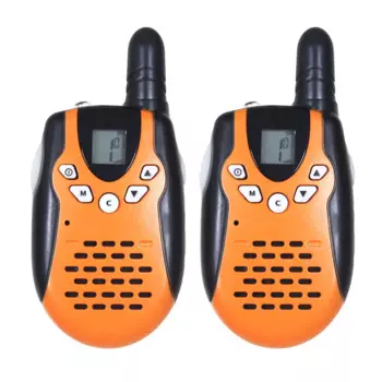 2 шт. мини M602 twintalker FRS/GMRS ручной трансивер Любительское радио de 2 VIAS duo talkie walkies w/светодиодный фонарик Topsung