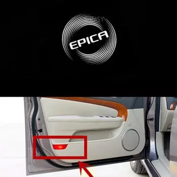 2 шт., проектор для дверей автомобиля, лампа для тени, для Chevrolet Epica 2007 2008 2009 2010 2011 2012