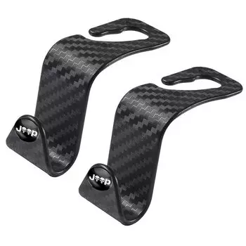 2 шт. салон автомобиля, вешалка на заднее сиденье, сумка, кронштейн для одежды, аксессуары для Jeep Renegade Wrangler JL JK Gladiator Grand Compass