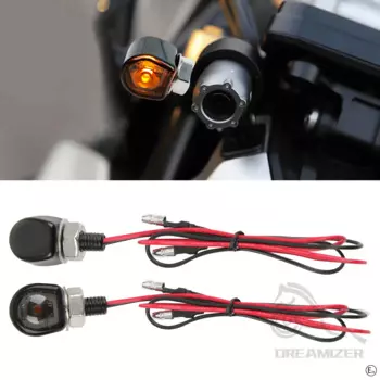 2 шт., Светодиодные поворотники для мотоцикла, для Harley, Honda, Yamaha, Kawasaki