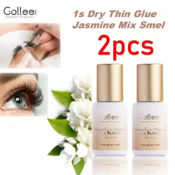 2 шт., удлинитель для ресниц Gollee Jasmine, 5 мл