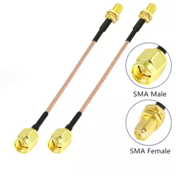 2 шт. удлинительный кабель SMA «папа» на SMA «мама» RG316 10-100 см кабель SMA переходник «папа-мама» косичка