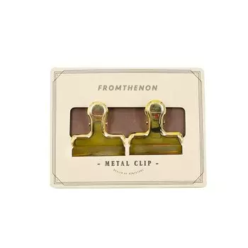2 шт., винтажная металлическая папка для хранения Fromthenon
