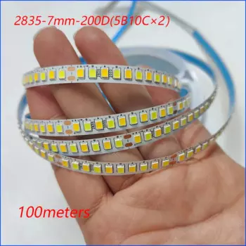 Светодиодная лента Compson 100 м 2835-7 мм 3 цвета