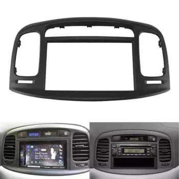 2Din Автомобильная радиоустановка Fascia ДЛЯ HYUNDAI Accent 09-12 DVD стерео рамка пластина адаптер монтаж приборной панели комплект ободка