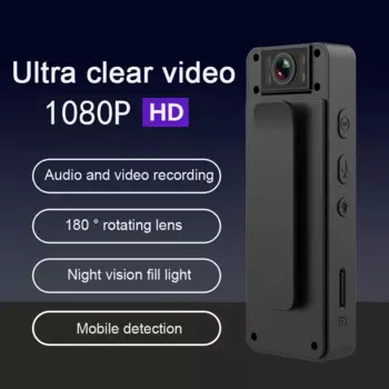 2MP 1080P HD видеокамера для правоохранительных органов BodyGuard Recorder Спортивная цифровая камера DV для конференц-видеокамеры