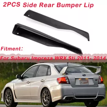 2 шт., автомобильный боковой диффузор на бампер для Subaru Impreza, WRX, Sti, 4 двери, 2011-2014