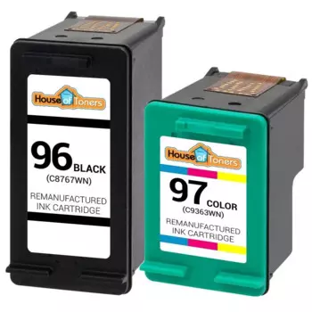 2PK совместимый картридж HP 96 97 для Deskjet 9800d 6943 6980xi 6983 6988xi