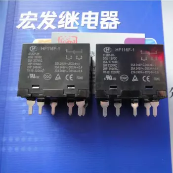 2шт Hongfa реле HF116F-1-012DP-2H 6 футов 25A277VAC JQX-116F-1