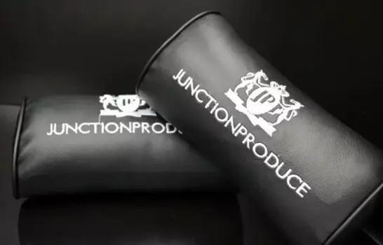 2x черный JP JUNCTION PRODUCE VIP-стиль JDM автомобильная подушка для шеи подголовник подушка для отдыха