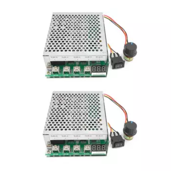 2X DC 10-55V 100A 3000W контроллер скорости двигателя
