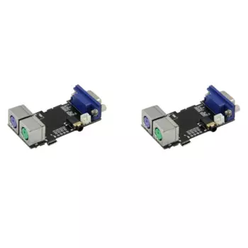 2X FabGL VGA32 VGA ESP32 PSRAM модуль V1.4 контроллер PS/2 мышь клавиатура графическая библиотека игра ANSI/VT