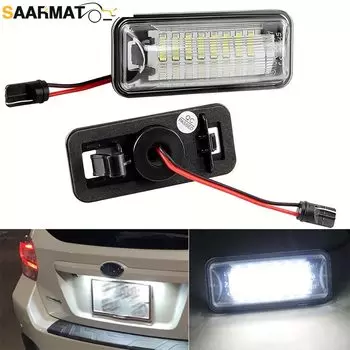 2X светодиодная лампа освещения номерного знака для Subaru Forester Impreza Legacy BRZ WRX XV Crosstrek TOYOTA FT86 GT86 Scion FR-S